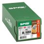 KONSTRUKTIONSSKRUV SPAX T-STAR PLUS HI.FORCE C4 T40 8X120MM 50ST/FP