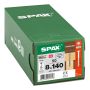 KONSTRUKTIONSSKRUV SPAX T-STAR PLUS HI.FORCE C4 T40 8X140MM 50ST/FP