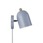 VÄGGLAMPA NORDLUX GASTON BLÅ 