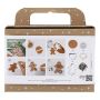 JULPYSSEL CREATIV COMPANY MINI DIY KIT MODELLERA PEPPARKAKA