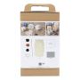 LJUSGJUTNING CREATIV COMPANY DIY KIT BUBBELLJUS BEIGE