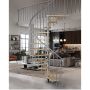 SPIRALTRAPPA ATRIUM NOVO GRÅ Ø140CM        
