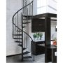 SPIRALTRAPPA ATRIUM SOLO METALL SVART Ø120CM                  