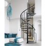 SPIRALTRAPPA ATRIUM SOLO SVART Ø120CM