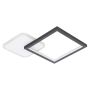 PLAFOND EGLO GAFARES LED 33CM SVART
