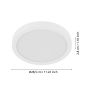 PLAFOND EGLO FUEVA LED SENSOR Ø28,5CM VIT              
