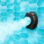 POOL FUNSICLE MED STEGE Ø427CM SVART