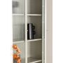 VITRINSKÅP VENTURE HOME LIMA 180X80X35CM BEIGE