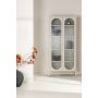 VITRINSKÅP VENTURE HOME LIMA 180X80X35CM BEIGE