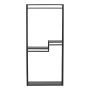 KLÄDHÄNGARE VENTURE HOME STAAL 188X85CM SVART