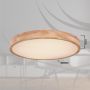 PLAFOND GLOBO RAINER LED Ø60CM TRÄLOOK