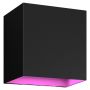 VÄGGLAMPA PHILIPS HUE IP44 8W RGBW SVART