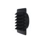 VENTILGALLER FRESH MED STOS 150MM SVART