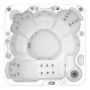 SPABAD CAMARGUE HARMONY 6 PLATSER 46 JETS ICE WHITE
