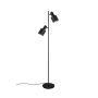 GOLVLAMPA TRIO LIGHTNING AGUDO E27 MATTSVART