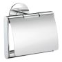 TOALETTPAPPERSHÅLLARE SMEDBO DOT MED LOCK POLERAD KROM