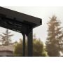 CARPORT CANOPIA SYDNEY WAVE 3X6M SVART