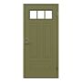 YTTERDÖRR LEKSANDSDÖRREN MON M10X21 MED GLAS HÖGER GRÖN