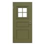 YTTERDÖRR LEKSANDSDÖRREN RÖNNÄS M10X21 MED GLAS VÄNSTER GRÖN