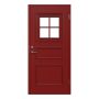 YTTERDÖRR LEKSANDSDÖRREN RÖNNÄS M10X21 MED GLAS HÖGER RÖD
