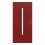YTTERDÖRR LEKSANDSDÖRREN SUNNANÄNG M10X21 MED GLAS VÄNSTER RÖD