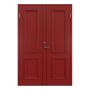 PARDÖRR LEKSANDSDÖRREN BRENÄS RÖD
