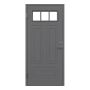 YTTERDÖRR LEKSANDSDÖRREN MON M9X21 MED GLAS VÄNSTER GRÅ