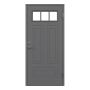 YTTERDÖRR LEKSANDSDÖRREN MON M10X21 MED GLAS HÖGER GRÅ