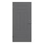 YTTERDÖRR LEKSANDSDÖRREN MON M10X21 VÄNSTER GRÅ