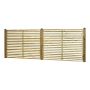VINDSKYDD NORDIC FENCE JUTLANDIA JALUSI TRYCKIMPREGNERAT 180X140CM