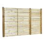VINDSKYDD NORDIC FENCE JUTLANDIA JALUSI TRYCKIMPREGNERAT 180X90CM