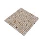 MOSAIK HAINAN SQUARE MARBLE GOLD/CREAM PRIS PER ARK