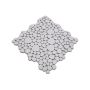 MOSAIK PEBBLE WHITE MATT PRIS PER ARK