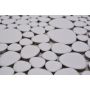 MOSAIK PEBBLE WHITE MATT PRIS PER ARK