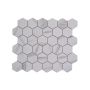 MOSAIK CALACATTA HEXAGON PRIS PER ARK