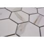 MOSAIK CALACATTA HEXAGON PRIS PER ARK