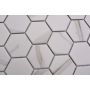 MOSAIK CALACATTA HEXAGON PRIS PER ARK