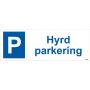 PARKERINGSSKYLT UNIGRAPHICS HYRD PARKERING 297X105MM