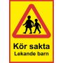 TRAFIKSKYLT UNIGRAPHICS LEKANDE BARN 297X420MM