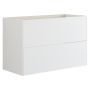 KOMMOD 2 LÅDOR 64X100X44CM VIT MATT
