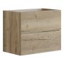 KOMMOD 2 LÅDOR 48X60X35CM NATUR EK