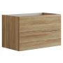 KOMMOD 2 LÅDOR 48X80X44CM VARM EK