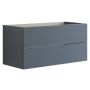 KOMMOD 2 LÅDOR 48X100X44CM GRÅ MATT