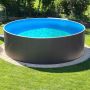 POOL AZURO RATTAN Ø360CM