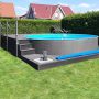 POOL AZURO RATTAN Ø460CM