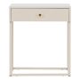 SIDOBORD VENTURE HOME BAKAL 41X43CM BEIGE 