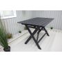 MATBORD BALTIC GARDEN VISBY-KNOHULT 125X76CM SVART
