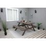 TRÄDGÅRDSMÖBEL BALTIC GARDEN RASTA BORD/BÄNKSET BRUN