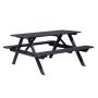 TRÄDGÅRDSMÖBEL BALTIC GARDEN RASTA BORD/BÄNKSET SVART