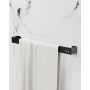 HANDDUKSSTÅNG T&B MATT SVART 52CM                    